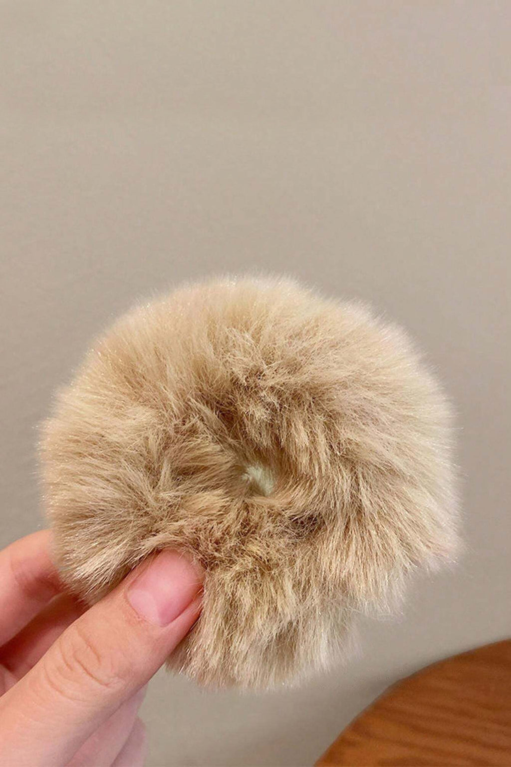 Auvra® Kahve Tonları Peluş Lastik Toka Seti